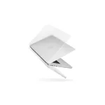 UNIQ Claro tok MacBook Air 15" M2/M3 készülékhez átlátszó/galambszürke matt