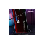 USAMS kábel U38 microUSB 4A Fast Charge OPPO készülékhez 1m SJ375USB02 fehér (US-SJ375)