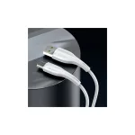 USAMS kábel U38 microUSB 4A Fast Charge OPPO készülékhez 1m SJ375USB02 fehér (US-SJ375)