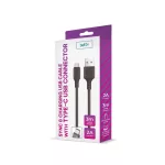 Setty USB – USB-C kábel 3,0 m 2 A fekete