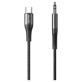 AWEI Adapter CL-116T USB-C/Jack 3.5 fekete