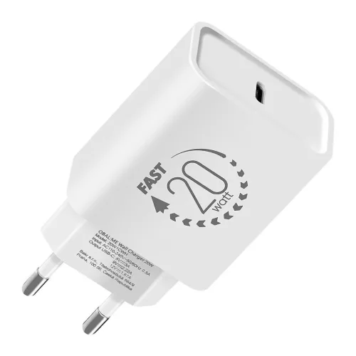 OBAL:ME fali töltő USB-C 20W fehér