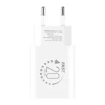 OBAL:ME fali töltő USB-C 20W fehér