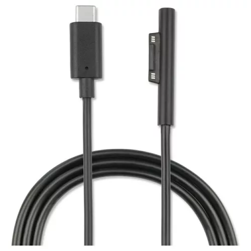 Kábel 4smarts Connect Cable USB-C 5A 1m Microsoft Surface készülékhez fekete