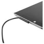 Kábel 4smarts Connect Cable USB-C 5A 1m Microsoft Surface készülékhez fekete