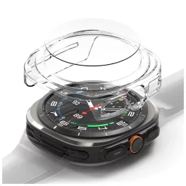   RINGKE SLIM & TEMPERED GLASS Samsung Galaxy Watch Ultra 2024/2025 (47 MM) készülékhez védőüveg átlátszó