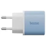 Fali töltő Bazic GoPort Velox Kit USB-C/USB-A GaN 35W kábellel kék