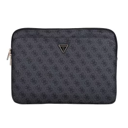   Guess PU 4G Triangle Logo Sleeve Notebook 14" készülékhez fekete