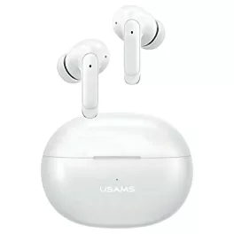  USAMS Bluetooth 5.3 TWS X-donseries ENC vezeték nélküli fejhallgató fehér BHUENCXD02 (US-XD19)