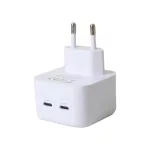 MX THUNDER PD 35W hálózati töltő 2xUSB-C fehér