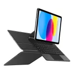 TECH-PROTECT SMARTCASE MAGNETIC + KEYBOARD billentyűzetes tok iPad 10.9” (10/2022) / iPad 11” (11/2025) készülékhez fekete