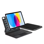 TECH-PROTECT SMARTCASE MAGNETIC + KEYBOARD billentyűzetes tok iPad 10.9” (10/2022) / iPad 11” (11/2025) készülékhez fekete