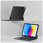 TECH-PROTECT SMARTCASE MAGNETIC + KEYBOARD billentyűzetes tok iPad 10.9” (10/2022) / iPad 11” (11/2025) készülékhez fekete
