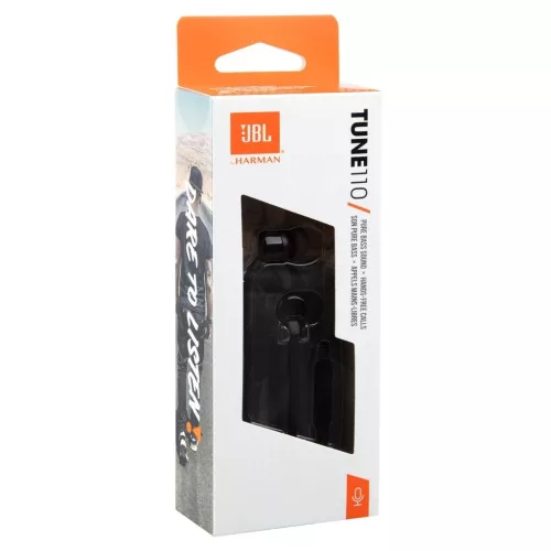JBL T110 In-Ear fülhallgató 3,5mm fekete