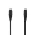 Setty cable USB-C–USB-C kábel 1,5 m 20W KNC-C-1.52001 fekete