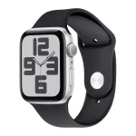OBAL:ME szilikon szíj Apple Watch 38-41mm készülékhez, S-M, fekete