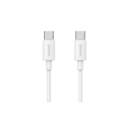   USAMS USB-C to USB-C kábel 60W 1m Fast Charging YD Series fehér SJ711USB02 (US-SJ711)
