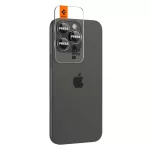 SPIGEN Optik Pro Glas.tr "EZ Fit" kameravédő – 2 db, iPhone 14 Pro / Max / 15 Pro / Max / 16 Pro / Max / 17 Pro / Max készülékhez, fekete