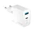 Forever TC-06-65AC 65W GaN PD QC töltő 1× USB-C, 1× USB fehér