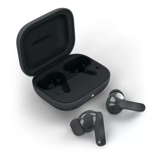 Motorola Moto Buds Bass vezeték nélküli fejhallgató sötét árnyék