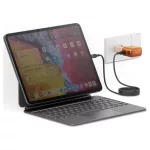 Fali töltő Energea TravelGo Adapter 35 USB-A/USB-C 35W narancssárga