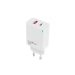 Maxlife MXTC-09-45AC GaN PD QC 45W töltő 1x USB-C 1x USB fehér