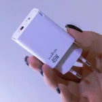 Maxlife MXTC-09-45AC GaN PD QC 45W töltő 1x USB-C 1x USB fehér
