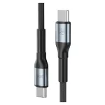 3MK Hyper Cable N-SERIES USB-C to USB-C kábel 2m 48V/5A 240W fekete