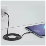 3MK Hyper Cable N-SERIES USB-C to USB-C kábel 2m 48V/5A 240W fekete