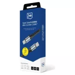 3MK Hyper Cable N-SERIES USB-C to USB-C kábel 2m 48V/5A 240W fekete