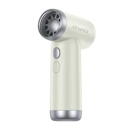 AWEI F40 3-in-1 3300mAh multifunkciós ventilátor fehér