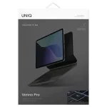 UNIQ Venno Pro Magnetic Smart tok billentyűzettel iPad Pro 13" M4 (2024) készülékhez fekete