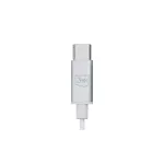 3MK vezetékes fülhallgató USB-C fehér