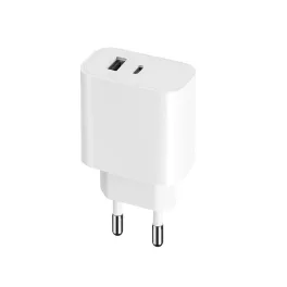 Maxlife MXTC-06 PD QC töltő 1x USB-C 1x USB 30W fehér