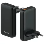 Beline töltő 1x USB-C + 1x USB 65W PD 3.0 + QC 3.0 BLN2CW65 (csak fej) fekete