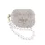 Guess PU 4G Classic Logo Pearl Strap tok AirPods Pro 3 készülékhez rózsaszín