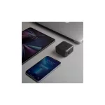 ENERGEA Fali töltő 1xUSB+3xUSB-CPD-PPS-QC 3.0 100W 3C1A US+EU Travelite GAN100 fekete