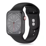 TECH-PROTECT szilikon tok Apple Watch 8 / 9 / 10 / 11 / SE készülékhez (40 / 41 / 42 MM) fekete