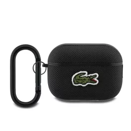   Lacoste Petit Pique Croc Logo Patch tok AirPods Pro 2 készülékhez fekete