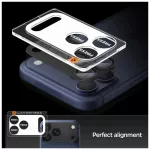 Spigen Optik Pro XL GLAS.TR "EZ FIT" kamera védő iPhone 17 Pro készülékhez fekete