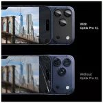 Spigen Optik Pro XL GLAS.TR "EZ FIT" kamera védő iPhone 17 Pro készülékhez fekete