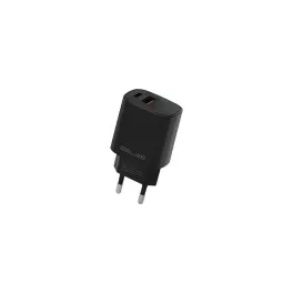   Beline töltő 1x USB-C + 1x USB 20W (only head) PD 3.0 + QC 3.0 BLN2CB20 fekete
