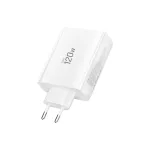 TECH-PROTECT NC120W-GAN 4-PORT hálózati töltő PD 120W / QC3.0 fehér