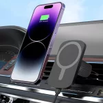 Setty MS autós telefontartó indukciós töltéssel IUM1-01 fekete