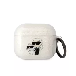  Karl Lagerfeld tok fehér KLA3HNKCTGT Airpods 3 készülékhez