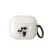 Karl Lagerfeld tok fehér KLA3HNKCTGT Airpods 3 készülékhez