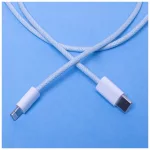Maxlife MXUC-06 USB-C–Lightning kábel 20W 1,0 m kék nylon