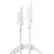 XO kábel NB-Q265B PD USB-C - USB-C 1,0m 60W fehér