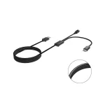 Tactical USB töltő 2in1 kábel Garmin Fenix 7/8, Tactix 8 készülékhez + USB-C