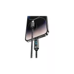 USAMS USB-C to Lightning kábel 30W 1,2m Zinc Alloy gyors töltésű adatkábel Meteor Series SJ743USB0